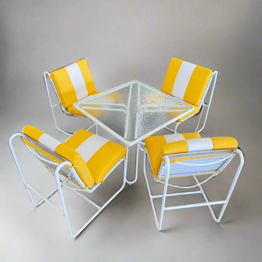 brown jordan folding patio chairs