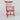 Cast Aluminum Windsor Chair Red