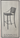 Brown Jordan Regent Alumicane Bar Stool