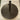 Heavy Duty Steel Powder Coated 65lb Round Umbrella Base w/ 2" Hole