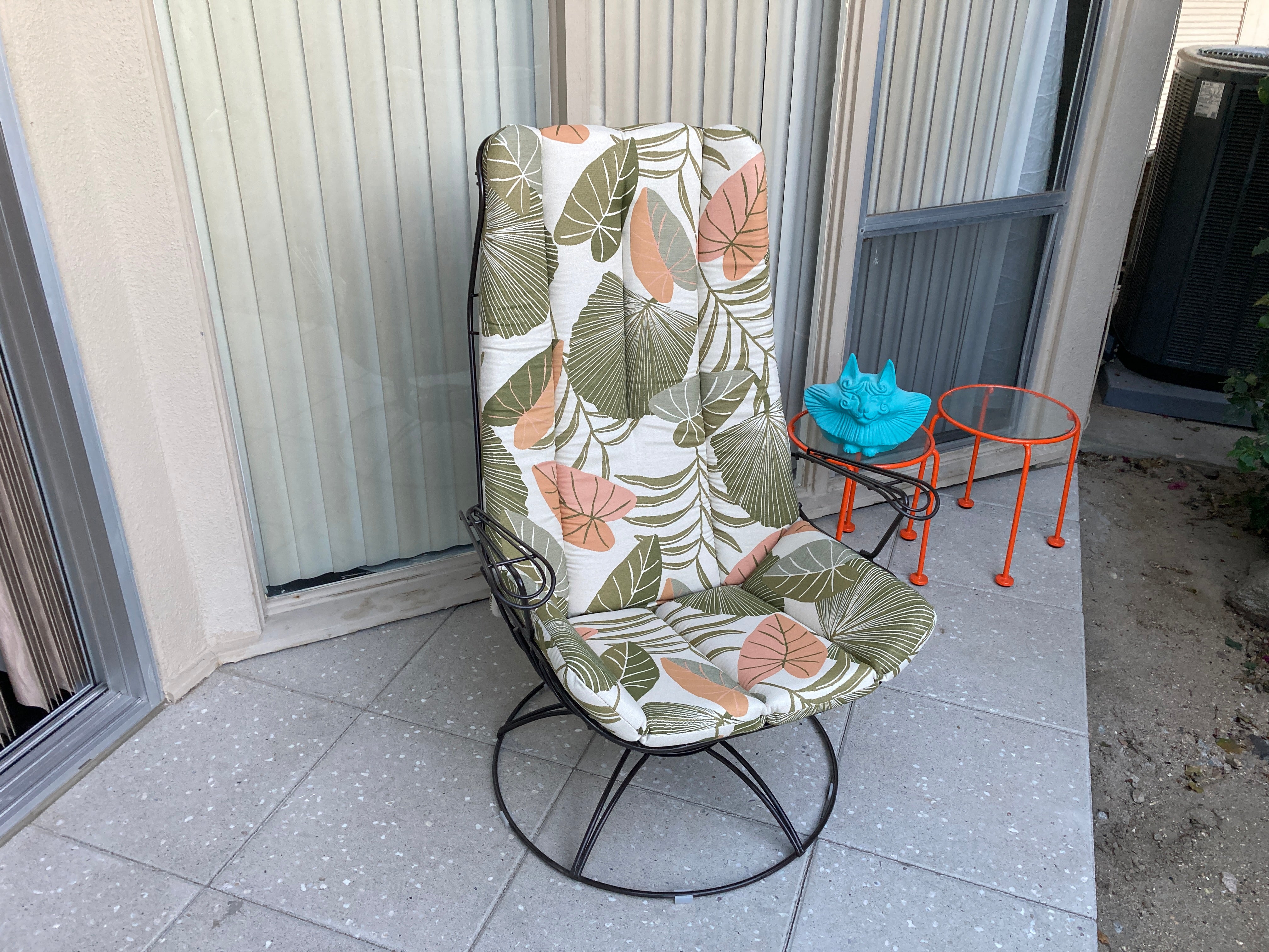 1966 Homecrest Model #90 Martinique Swivel Rocker – CFR Patio