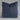 Navy blue pillow on a white background